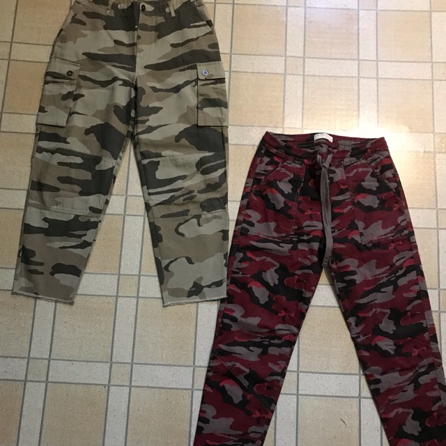 camouflage pants cotton on