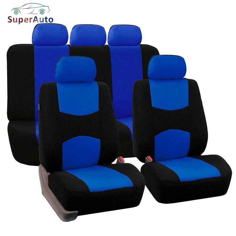 Superauto Car Seat Covers Full Set, Car Seat Set