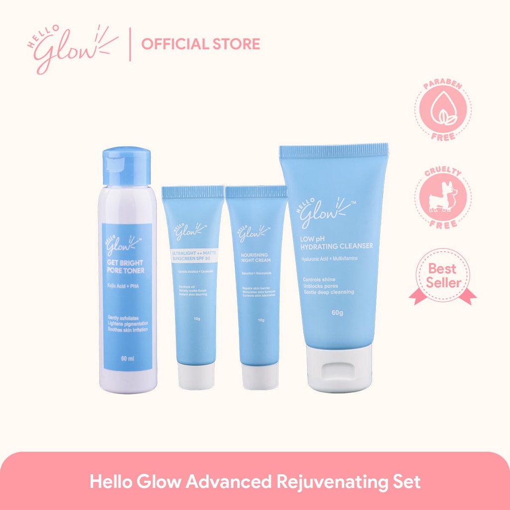 Hello Glow Advanced Rejuvenating Set Shopee Philippines