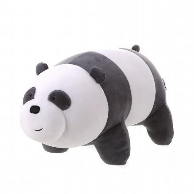 Miniso We Bare Bears Panda Stuffed Toy 