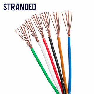 Stranded | Solid Wire 22 24 AWG 1Meter Electrical Copper Cable LED ...