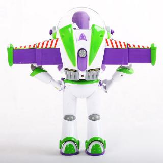 Toy Story 4 Talking Buzz Lightyear Toy with Lights and Jet Wings ...