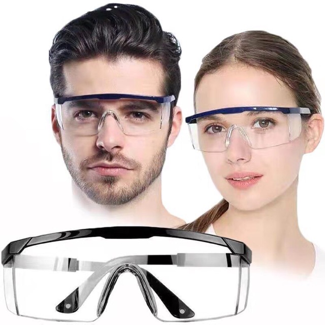 Clear Transparent protection Safety Goggles Eyes Shield Glasses Anti