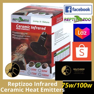 Reptizoo Reptile Ceramic Infrared Heat Emitter 50w /60w / 75w /100w