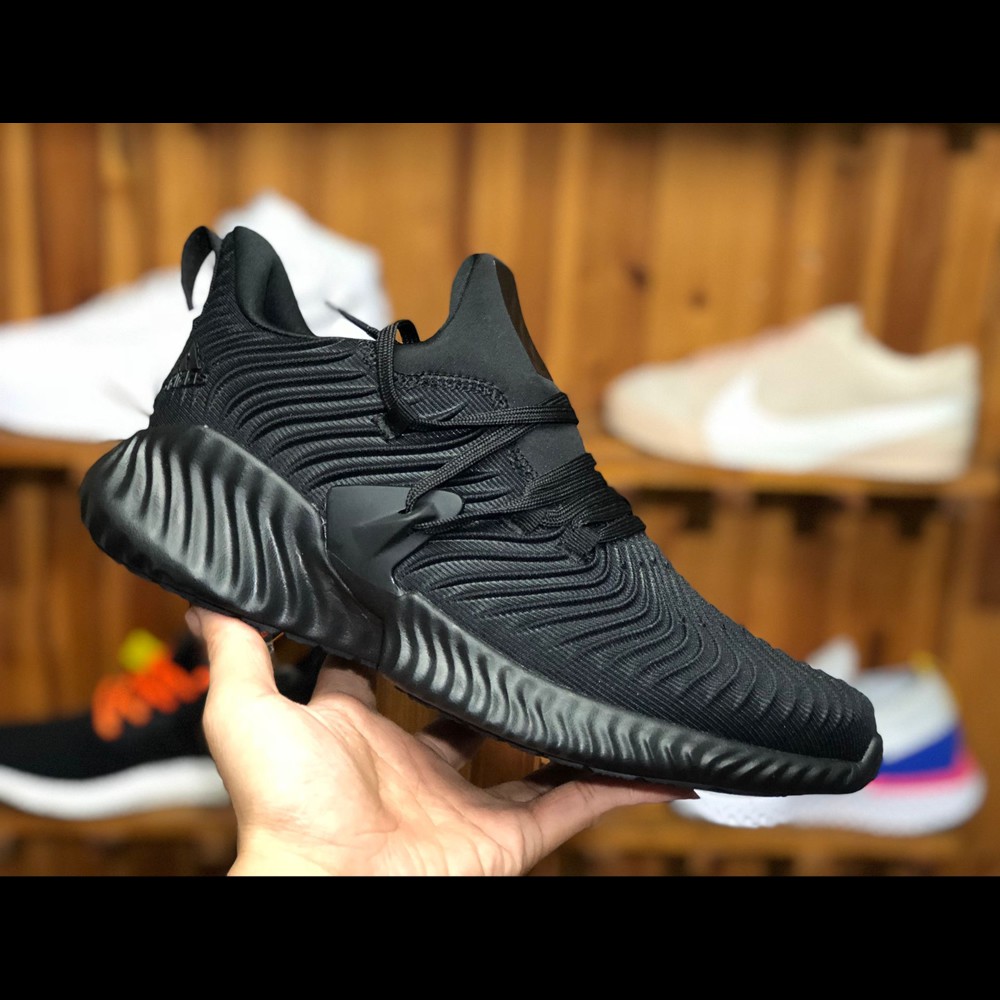 Miss Puff Adidas Alphabounce Beyond Running Shoes For Women Black V330 Rubber Korean Shoes Shopee Philippines