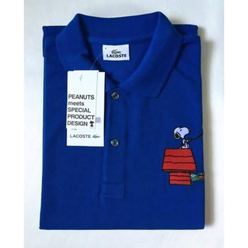 royal blue lacoste shirt