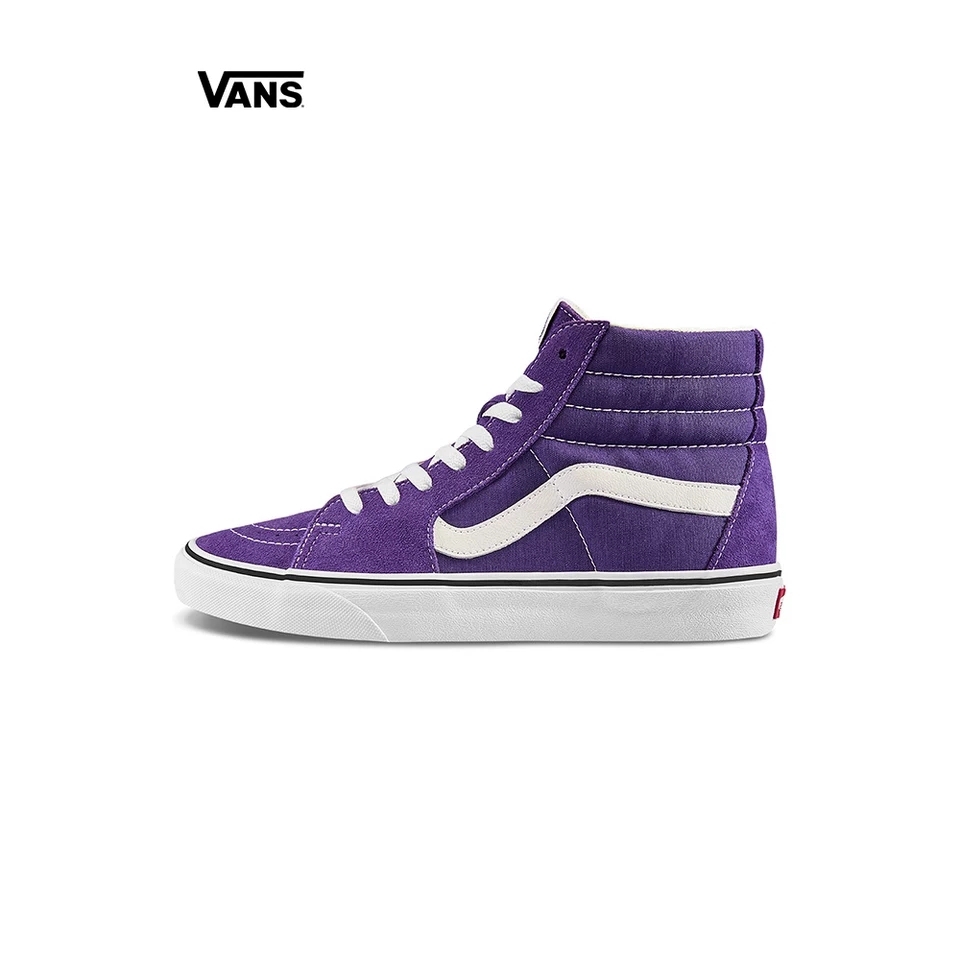 dark purple slip on vans