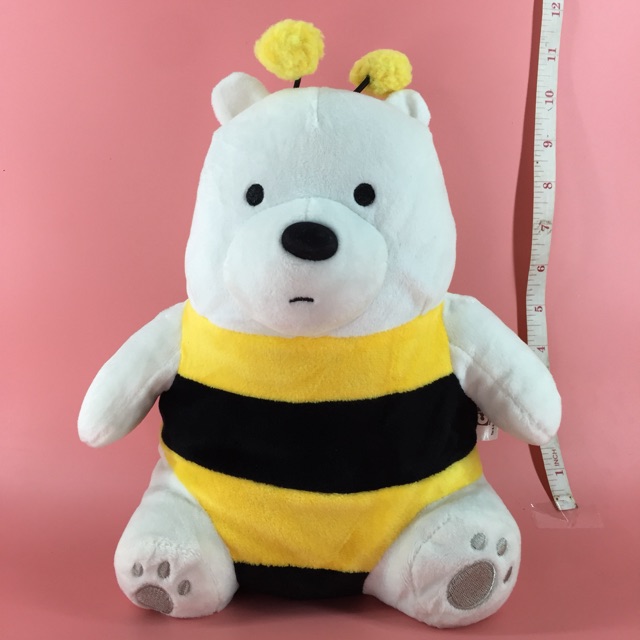 we bare bears ice bear stuffed toy