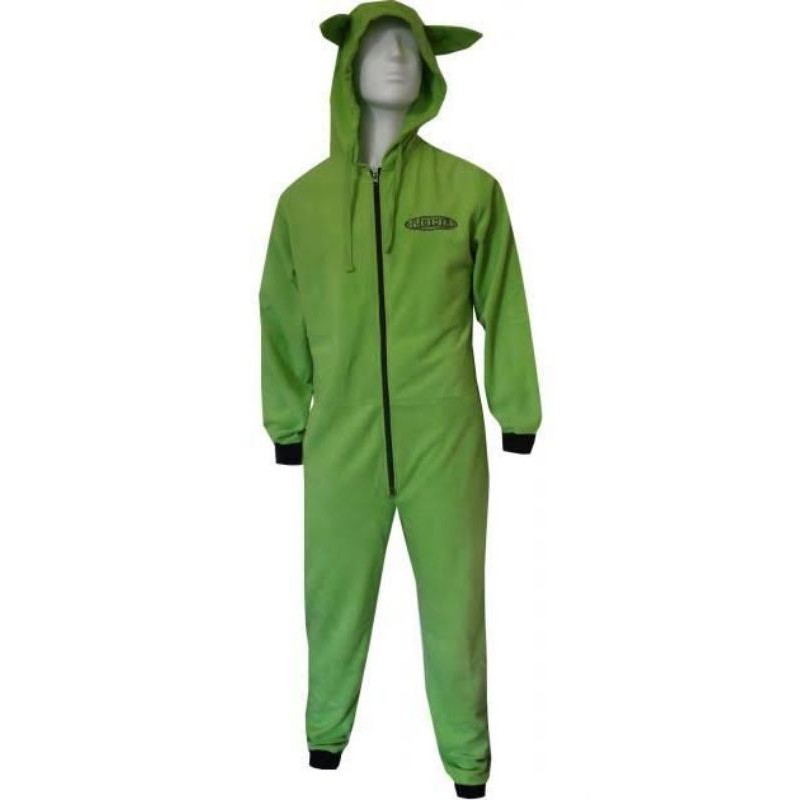 XL-2XL adult Orig. Star Wars Yoda hooded jumpsuit/costume/frogsuit ...