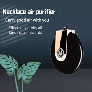 Wearable Portable Mini Personal Air Purifier Necklace Remove Smoke Virus purifier with hepa filter