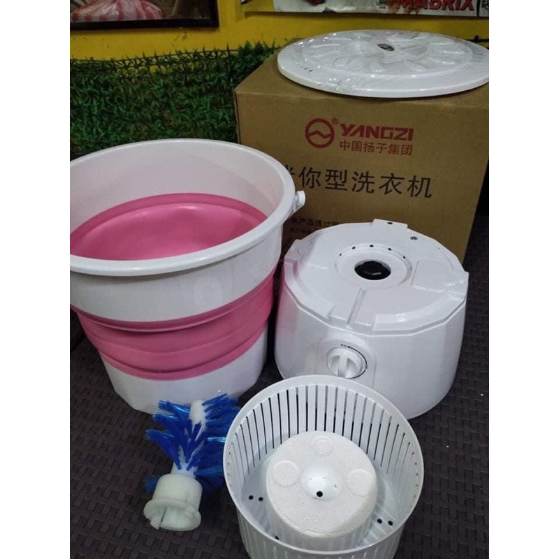 Mini foldable washing machine with dryer Shopee Philippines