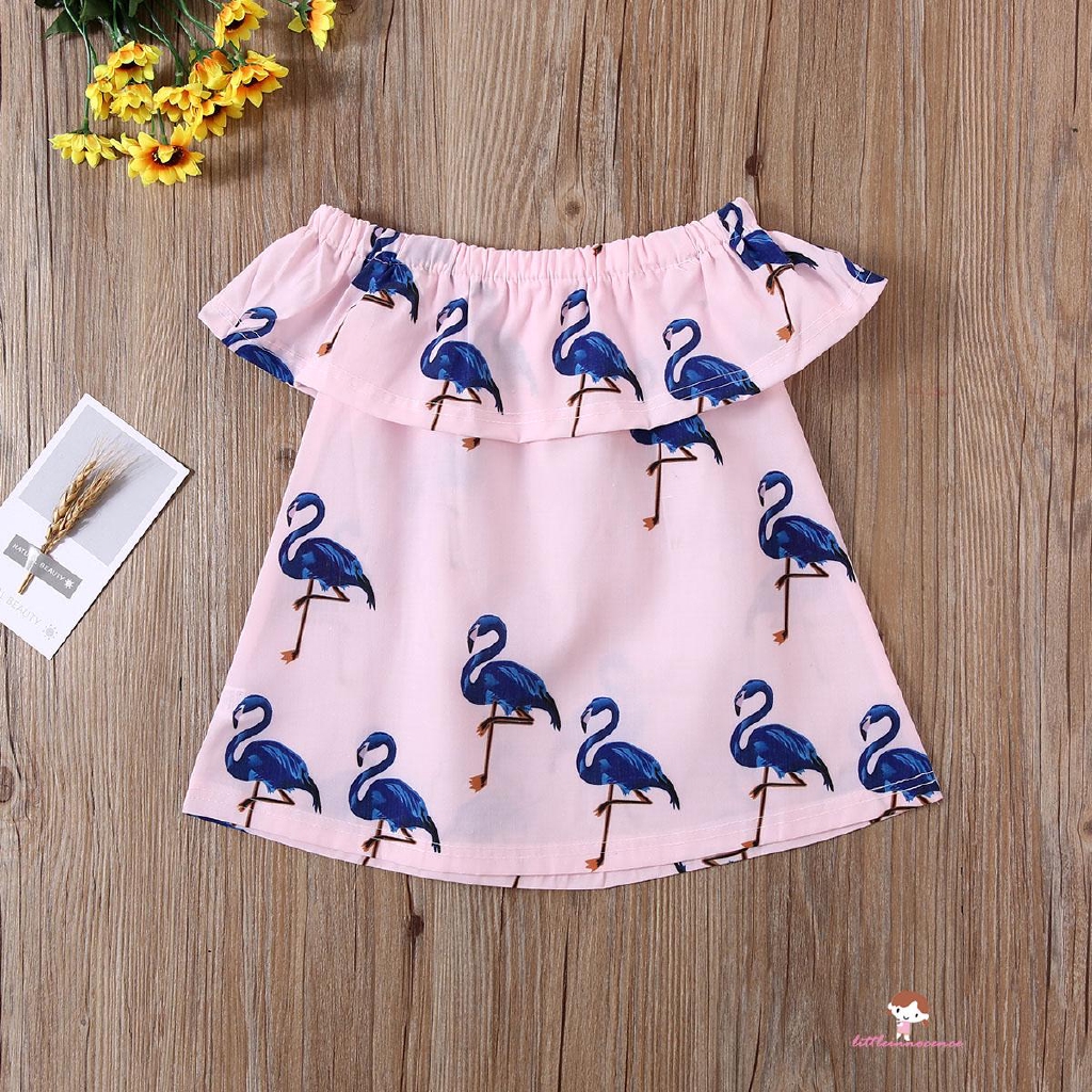 flamingo sundress