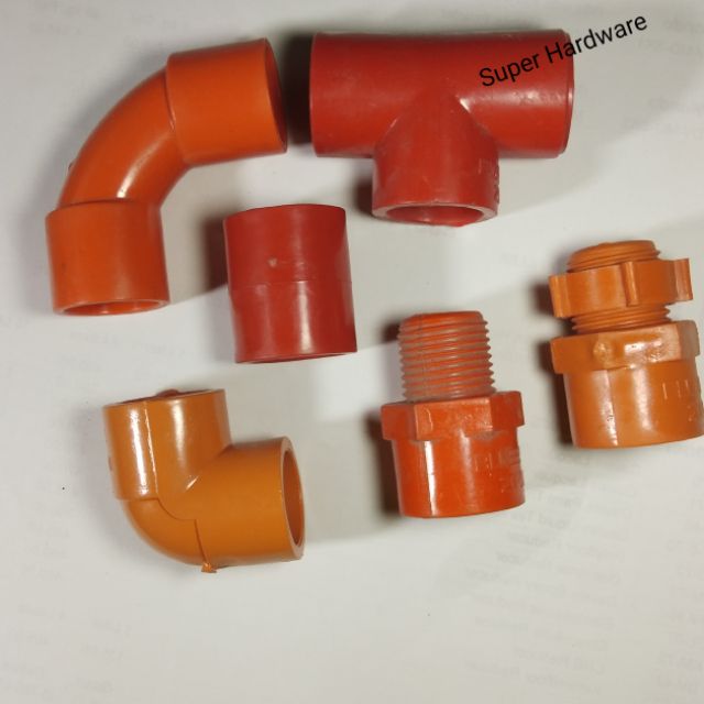 PVC Fittings Orange (1 pcs) Shopee Philippines