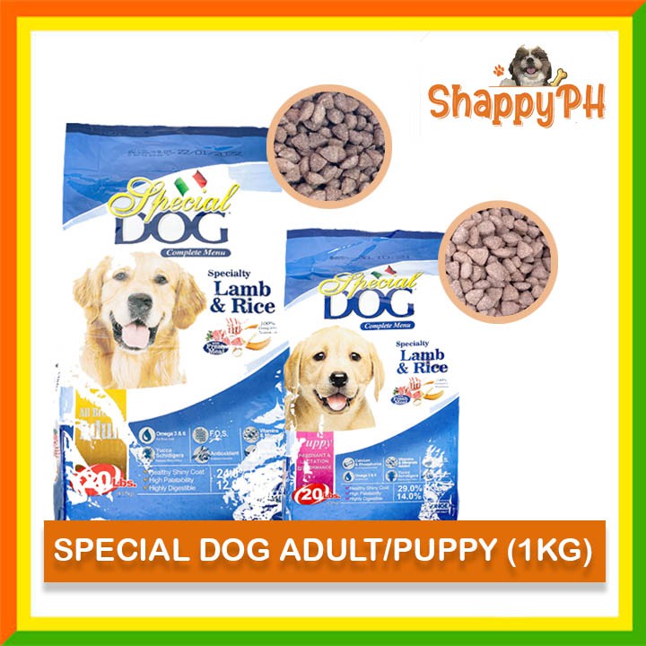 SPECIAL DOG PUPPY/ADULT DRY DOG FOOD (1KG) | Shopee Philippines