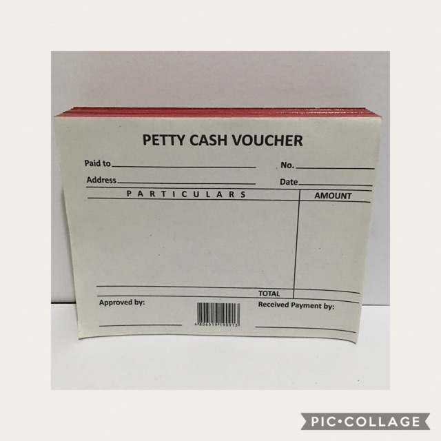 Petty cash voucher 10pads per ream | Shopee Philippines