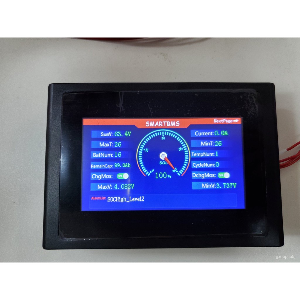 official Daly Smart BMS Accessories Touch Control Screen LCD Display ...