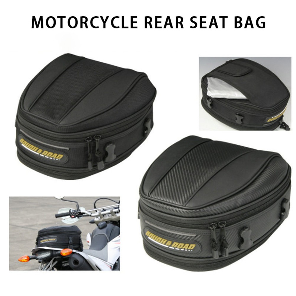 motorcycle rear seat bag