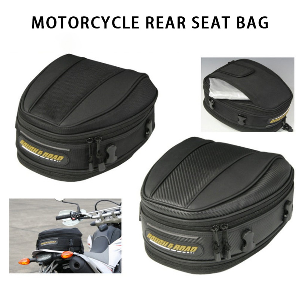 motorcycle rear seat luggage