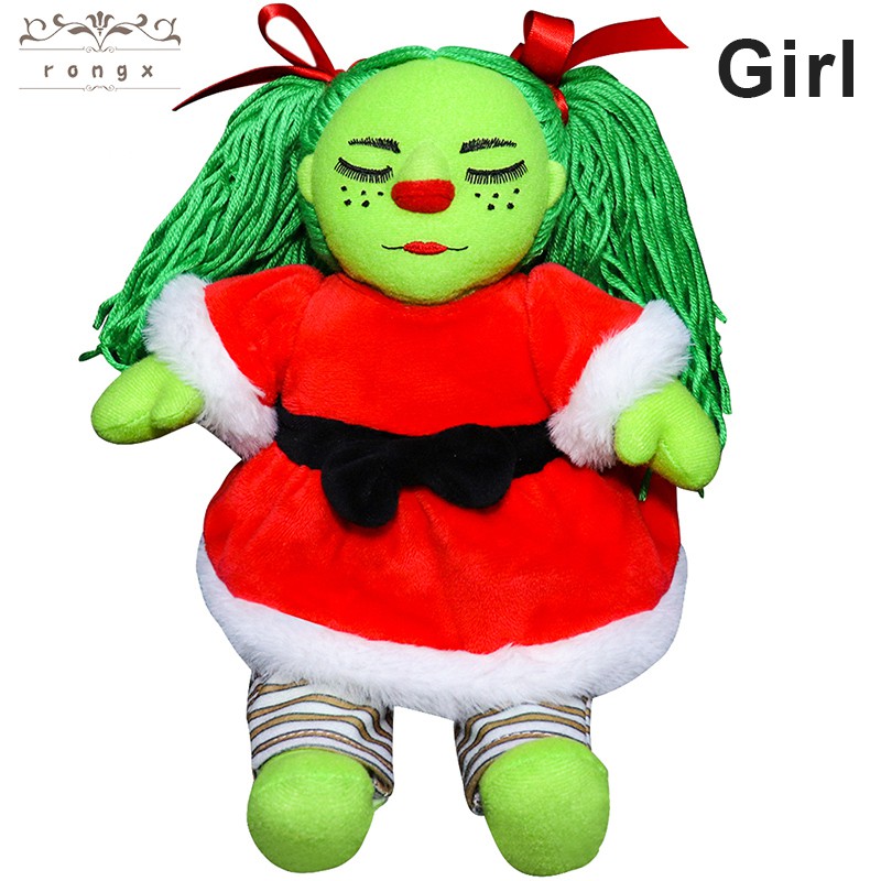 baby grinch plush doll