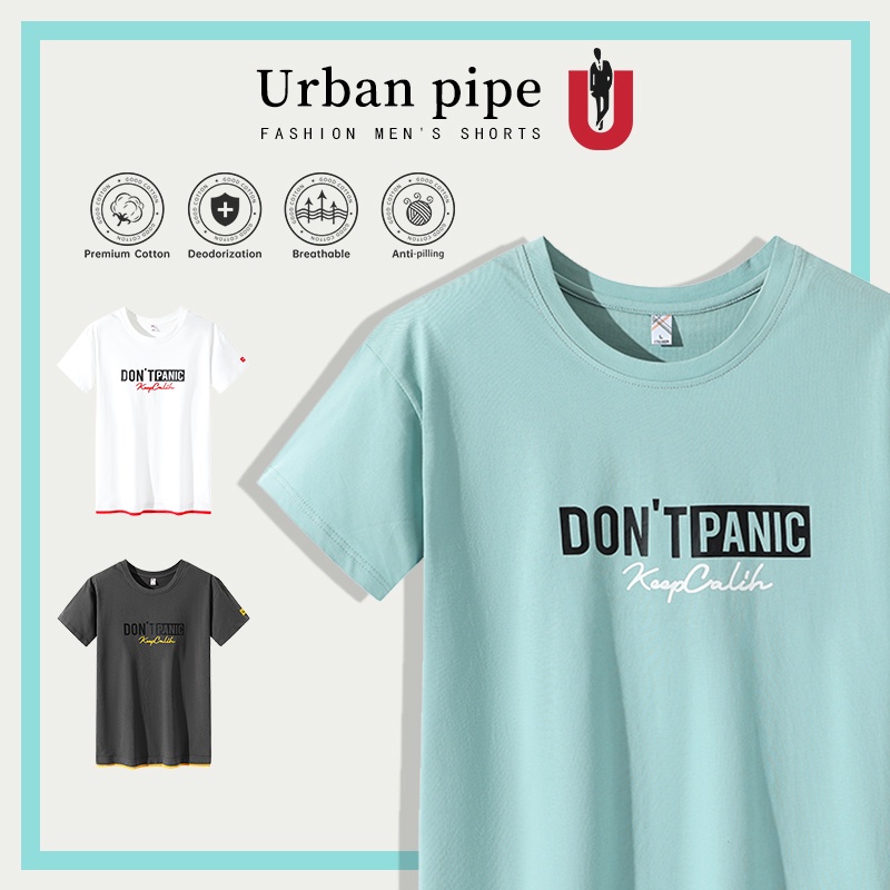 URBAN PIPE Originals Tshirt For Men Graphic Tee Trendy Tops Korean Top T Shirt Streetwear DT117 #9