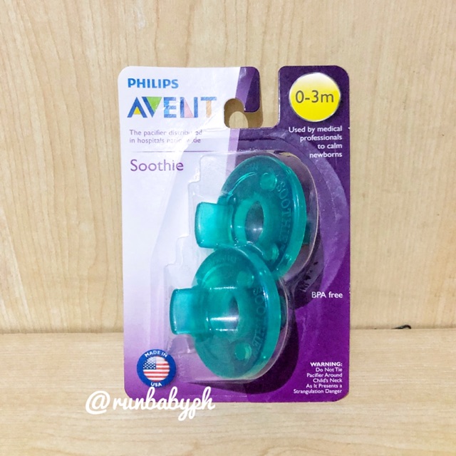 avent pacifier sizes