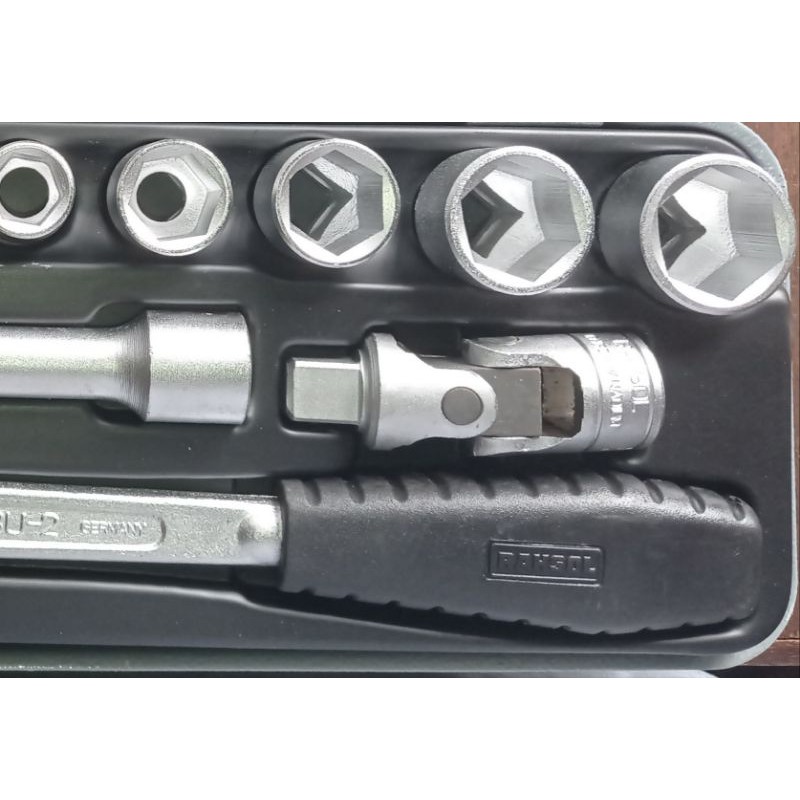 RAHSOL 13 pc 1/2 drive 8 - 24mm Socket Wrench Set | Shopee Philippines