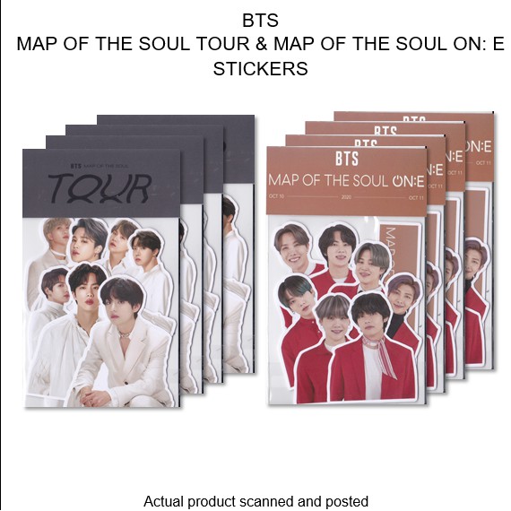 Bts map of the soul tour map of the soul on:e stickers | BeeCost