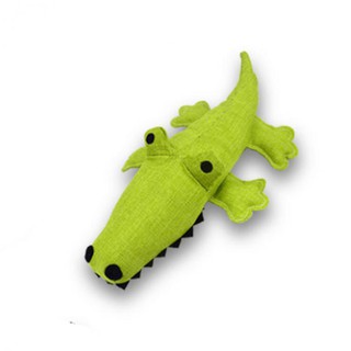 alligator squeaky dog toy