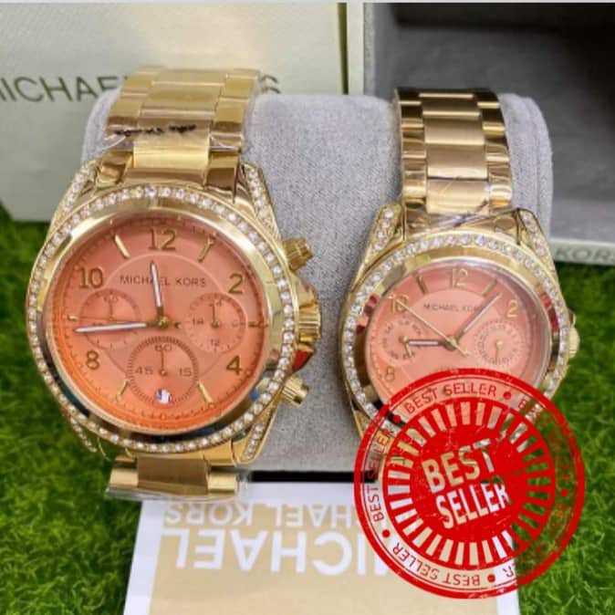 Michael Kors Watch Bradshaw Chronograph Limited Edition COUPLE WATCH |  Shopee Philippines