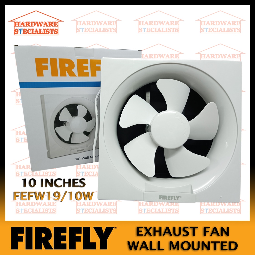 Firefly Wall Mounted Exhaust Fan 10" FEFW19/10W Original Authentic