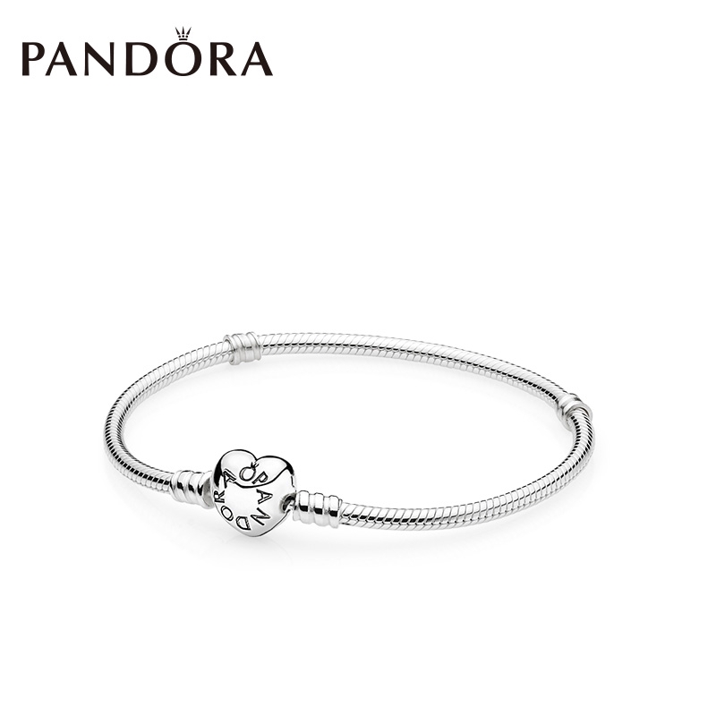 Original Pandora Heart Buckle Bracelet Hand String Diy Woman