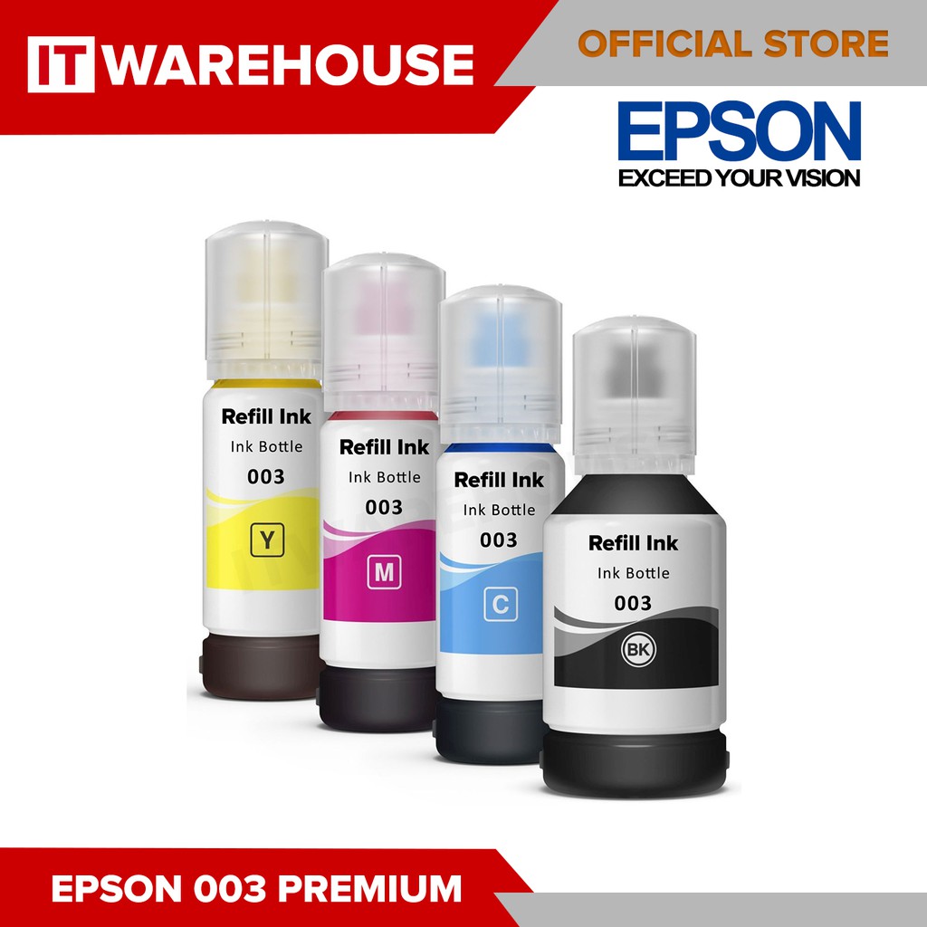 Epson L3110 - L3150 - L5190 003 Ink Premium Compatible Dye ...