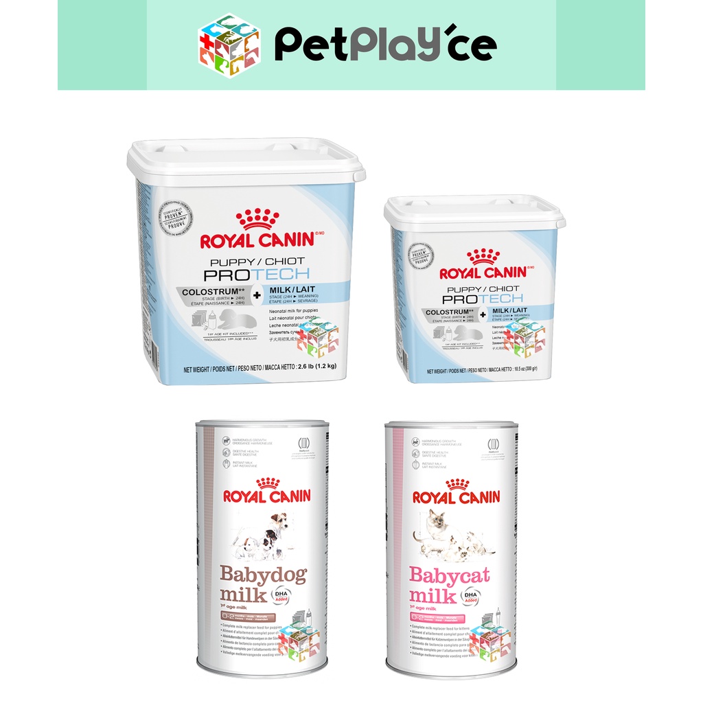 Royal Canin Puppy Protech / Baby Dog / Baby Cat Kitten Powder Milk
