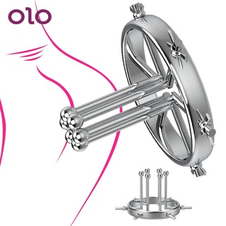 OLO SM Series Vaginal Anal Expander Metal Butt Plug Bondage G Spot Prostrate Massager Sex Toy for Me #1