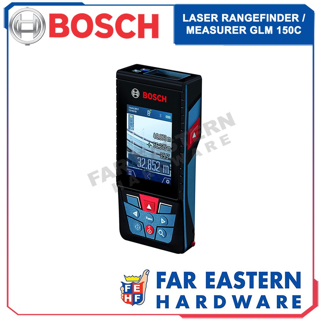 BOSCH GLM 150 C Laser Level Rangefinder / Distance Measurer RBMT ...