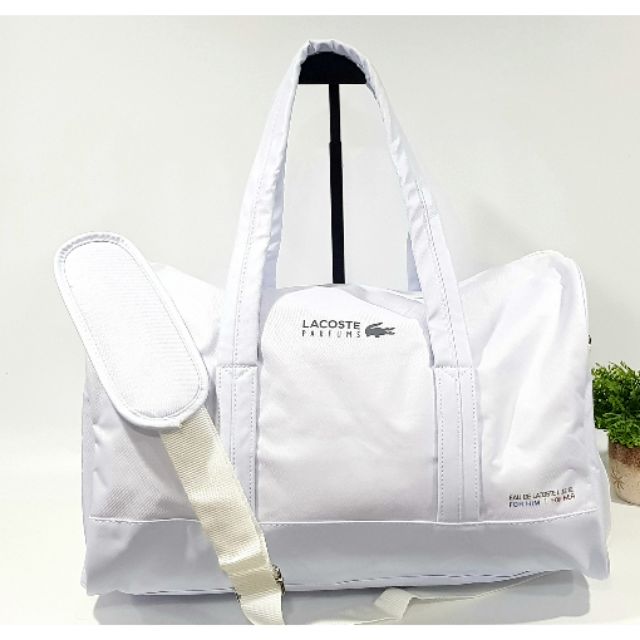 gym bag white