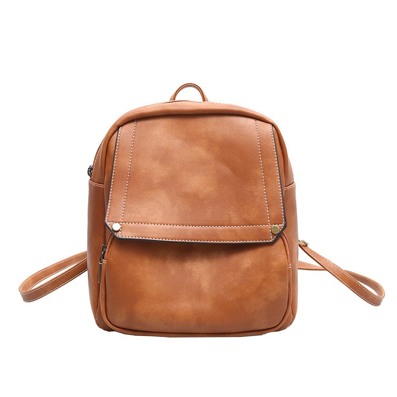 korean black backpack