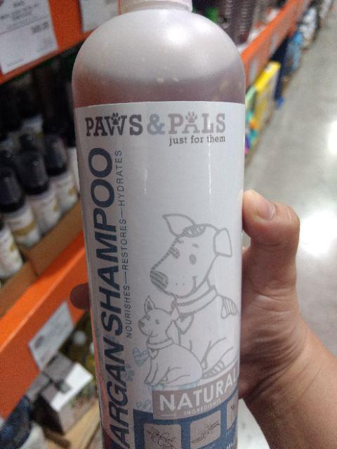 Paws and Pals Natural Argan Shampoo, 20 