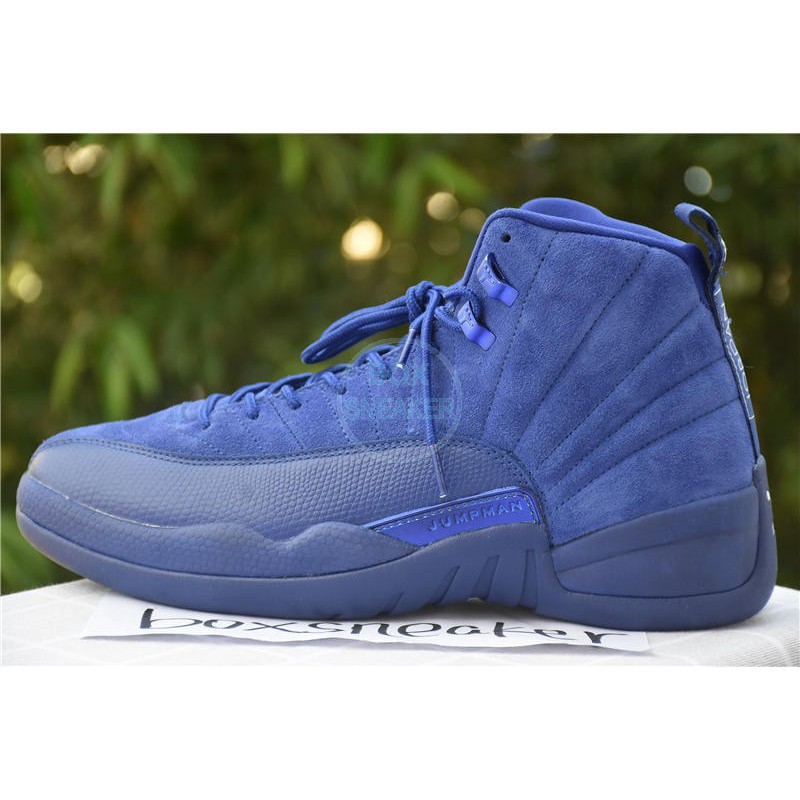 Nike Air Jordan 12 Retro Deep Royal Blue Shopee Philippines