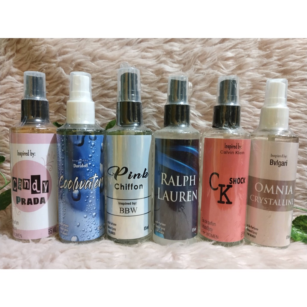 Oil base Perfumes Collection for Women 85ml | Shopee Philippines