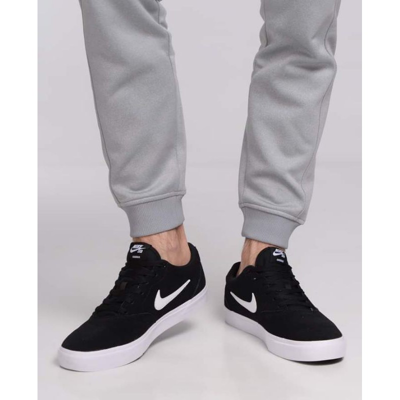 nike sb charge suede black and white