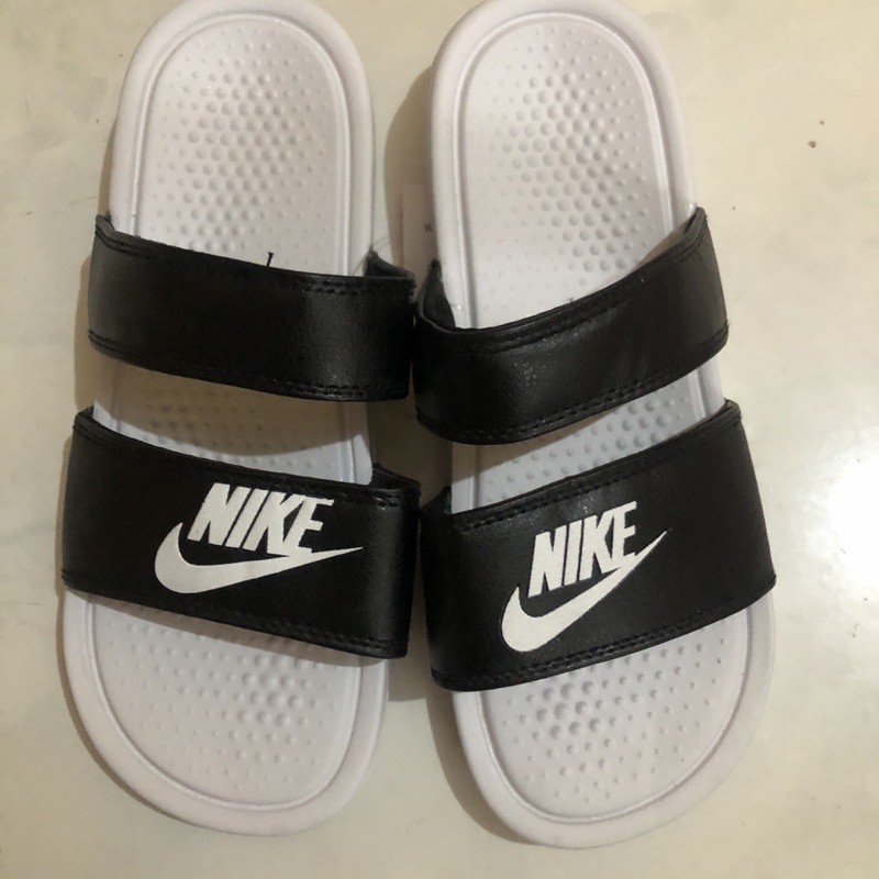 nike benassi duo black