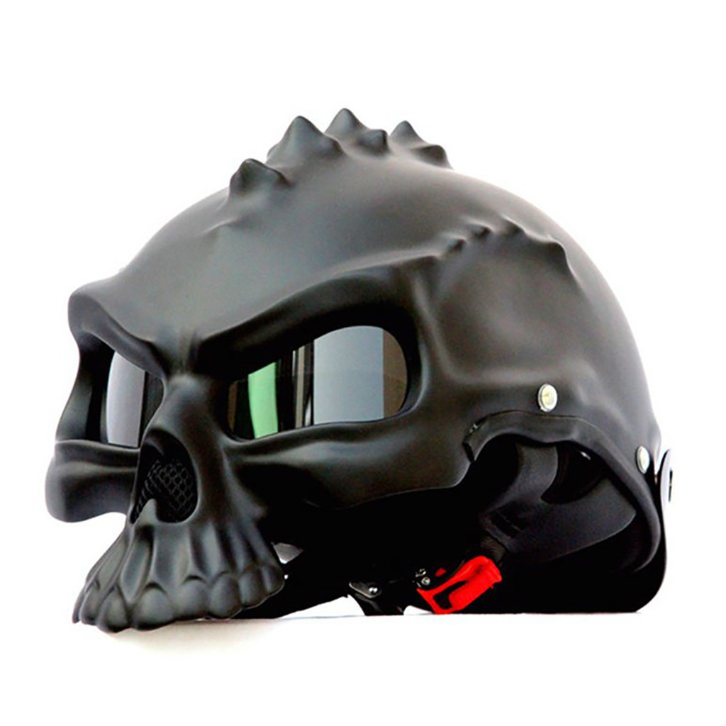 skull bike helmet