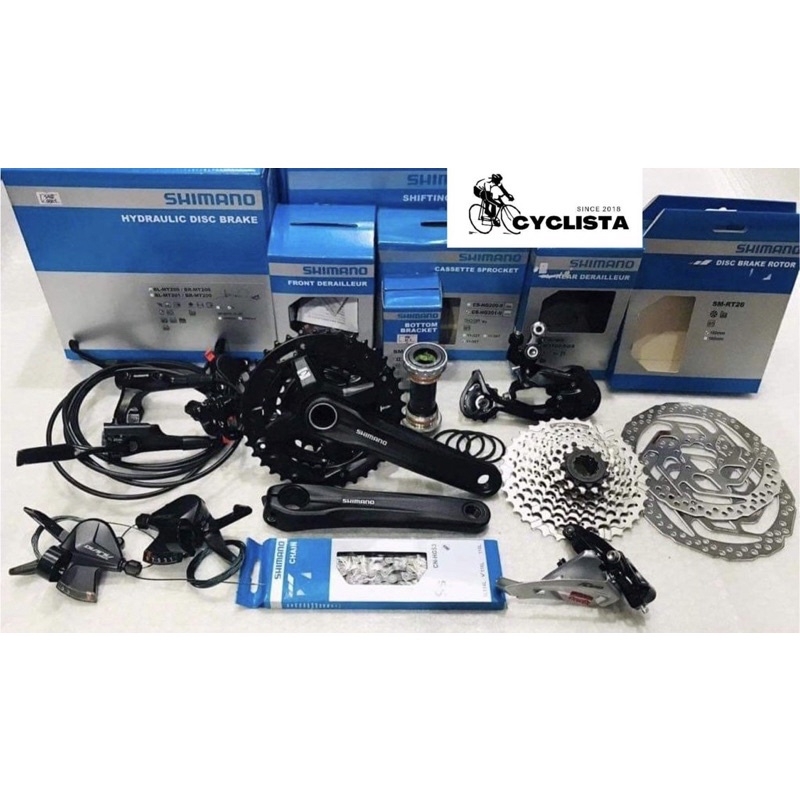 SHIMANO ALIVIO M3100 2x9/3x9 Speed Groupset | Shopee Philippines