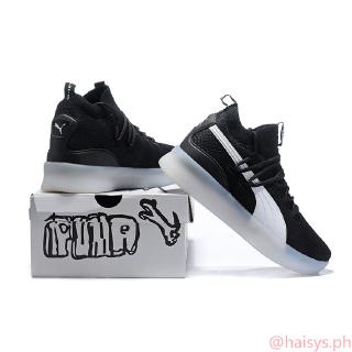 puma clyde court black