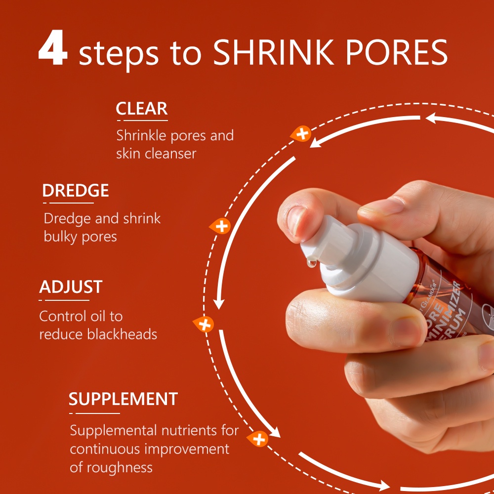 VIBRANT GLAMOUR Pore Minimizer Serum BHA Blackheads Remover Shrink