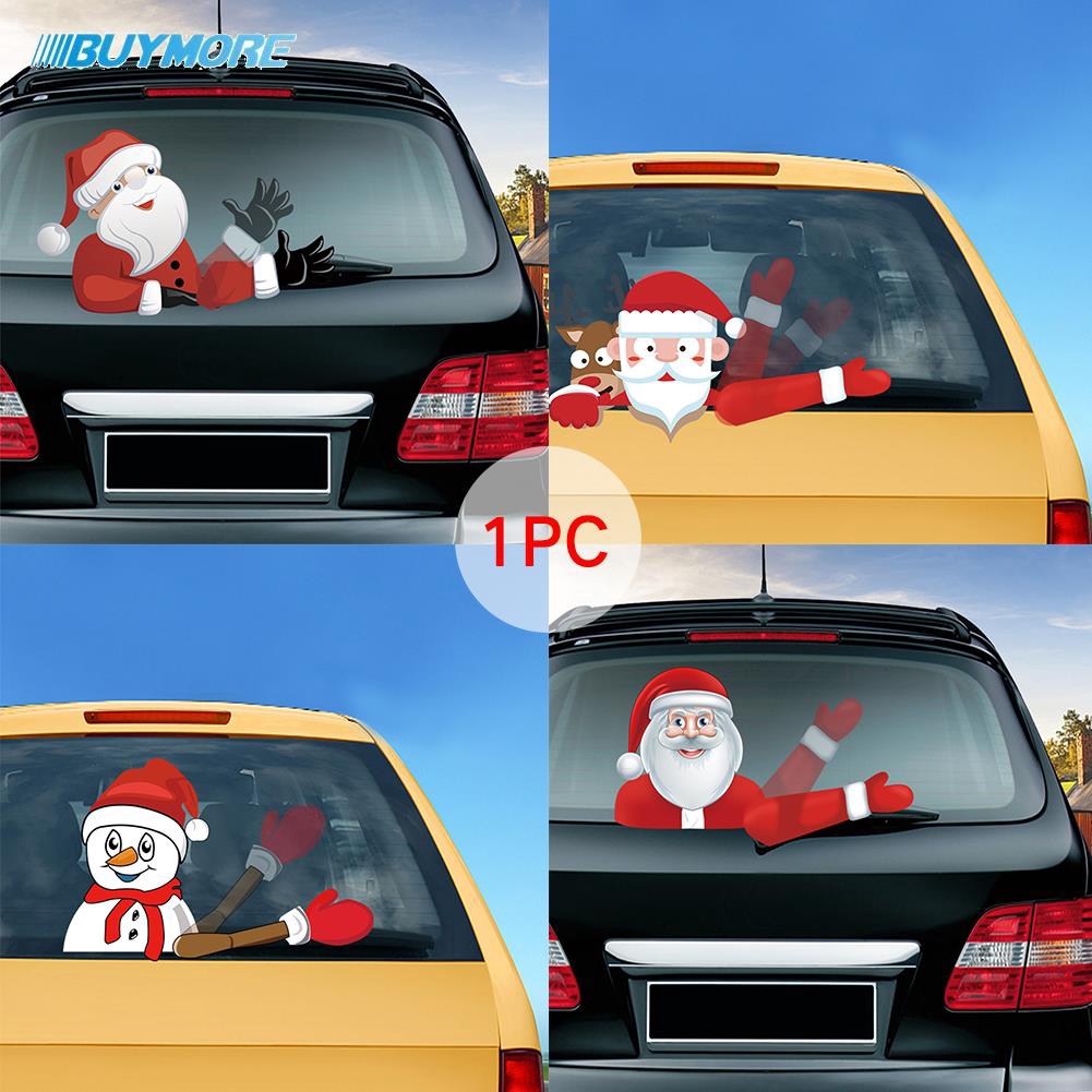  Car  Stickers  Graphics Decals  Window Door Santa Claus 