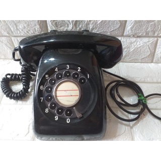 Vintage Rotary Phone Black
