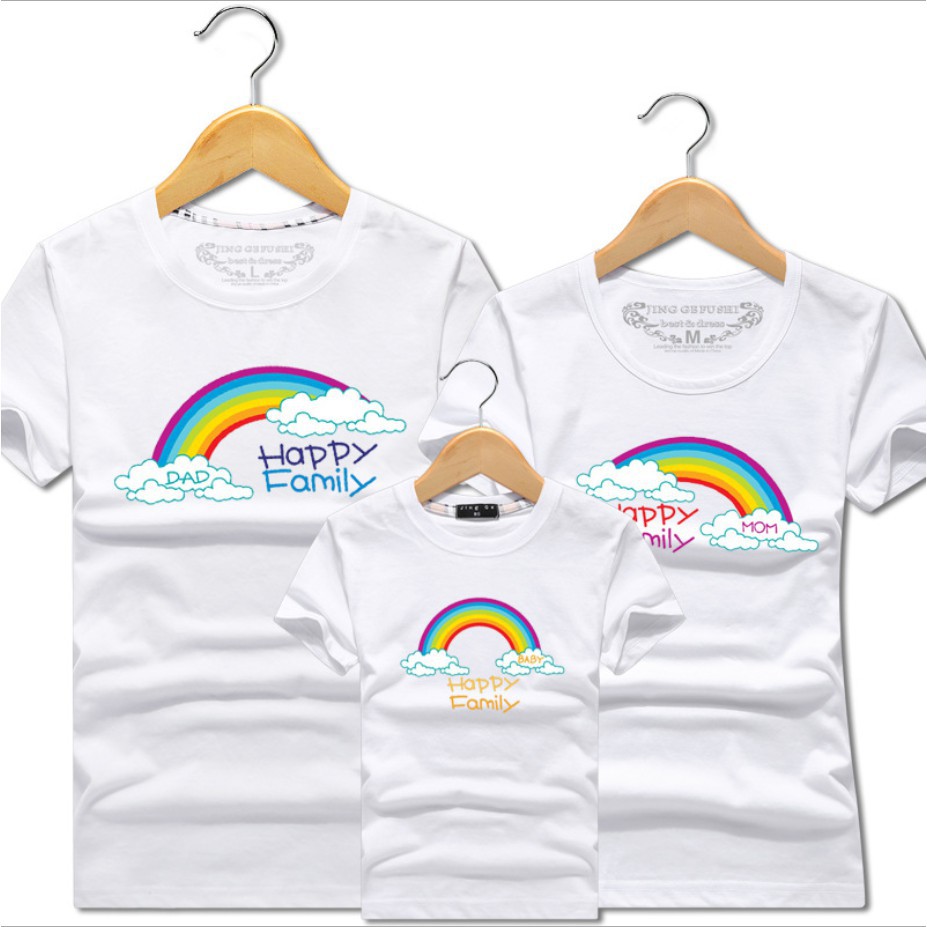boy and girl matching shirts