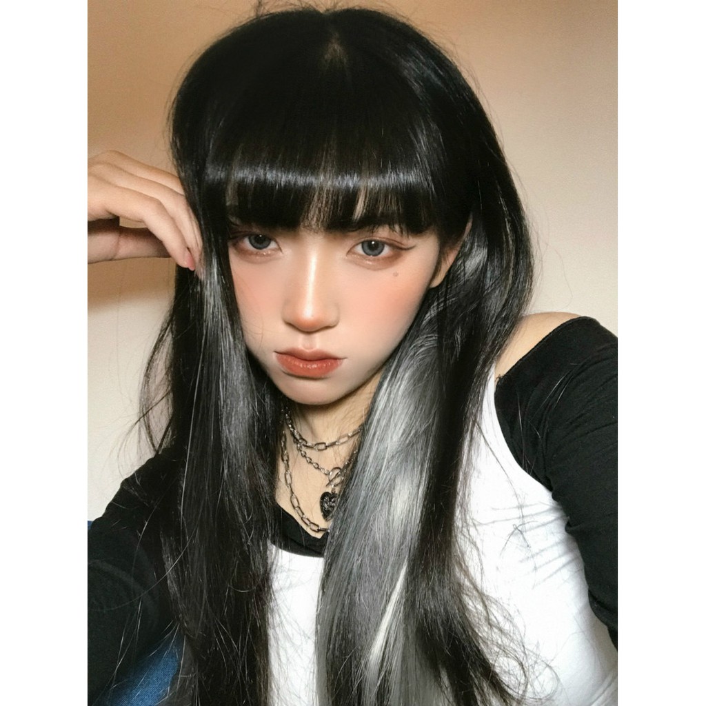 long straight hair wig